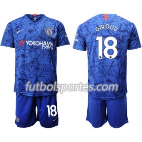 Camisetas Niños Chelsea Giroud 18 Primera Equipacion 2019/2020